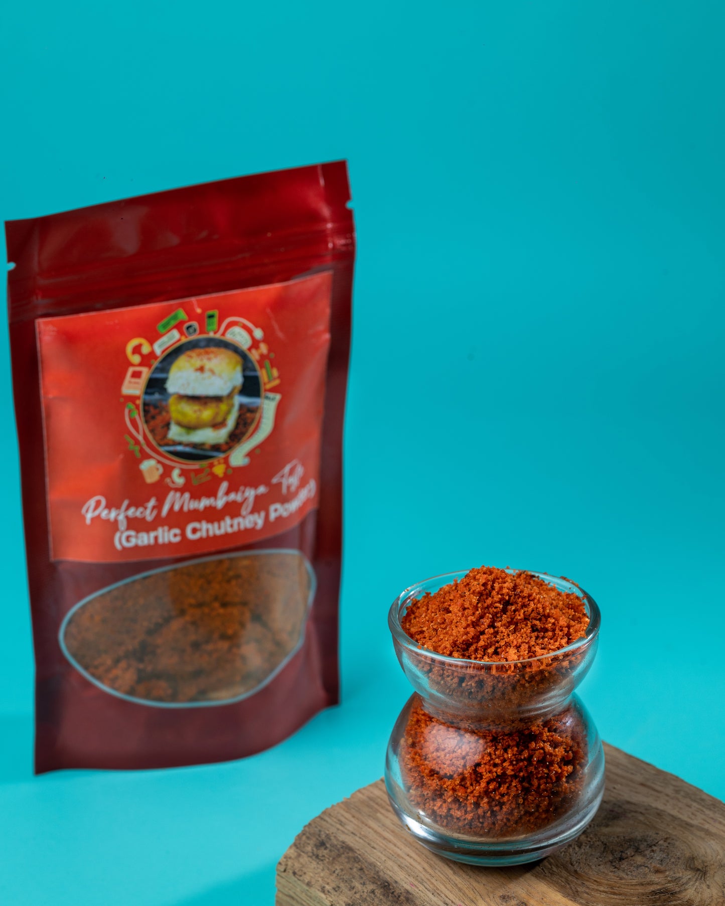 Red Powder Garlic Chutney (Vada Pav Special) - 200g